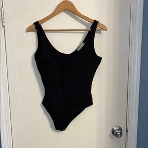 Gaze Black Bodysuit